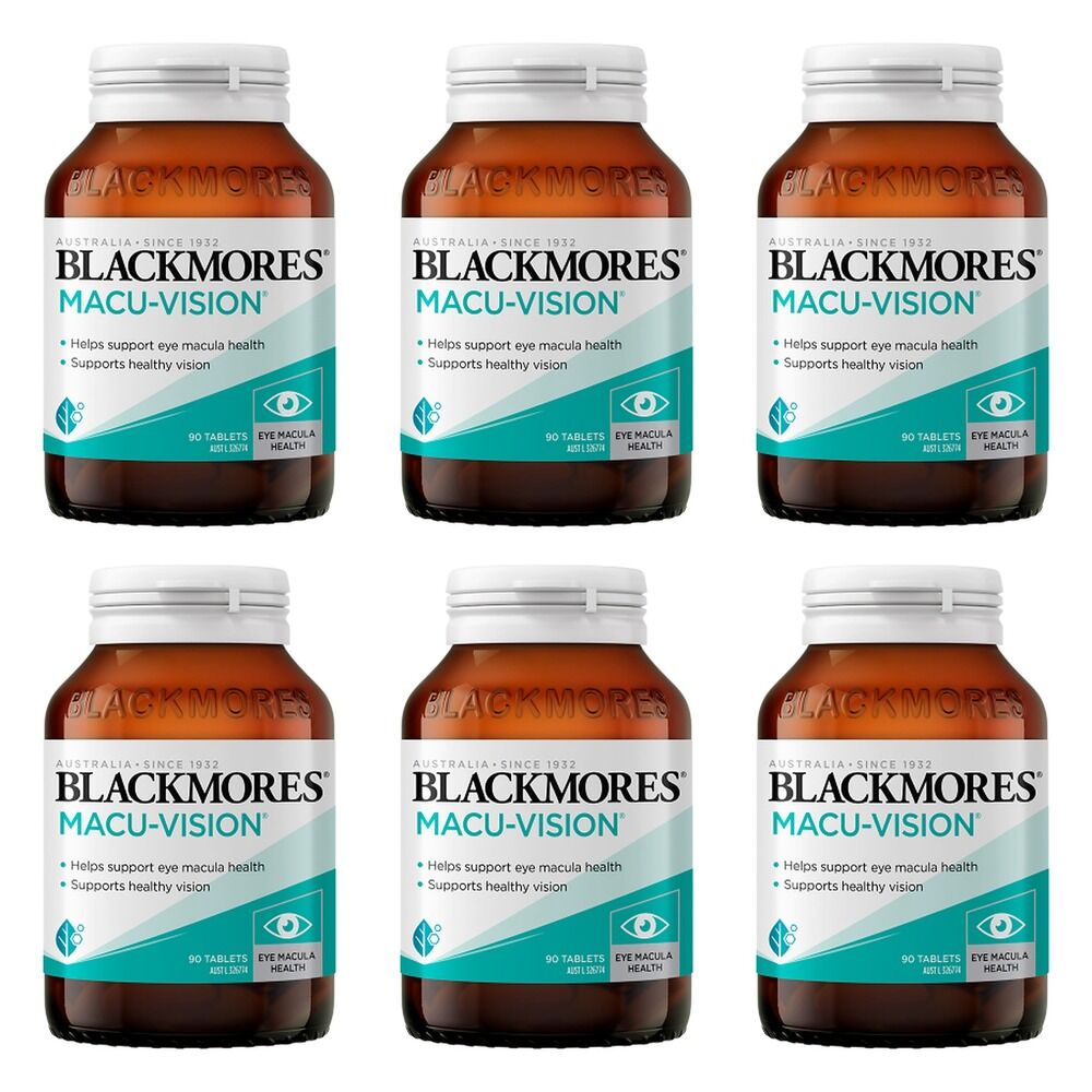Blackmores Macu-Vision 90 Tablets Pack of 6