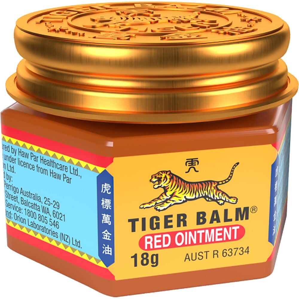 Tiger Balm Red Pain Relieving Ointment 18g