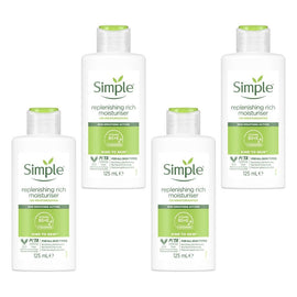 Simple Replenishing Rich Moisturiser 125mL Pack of 4