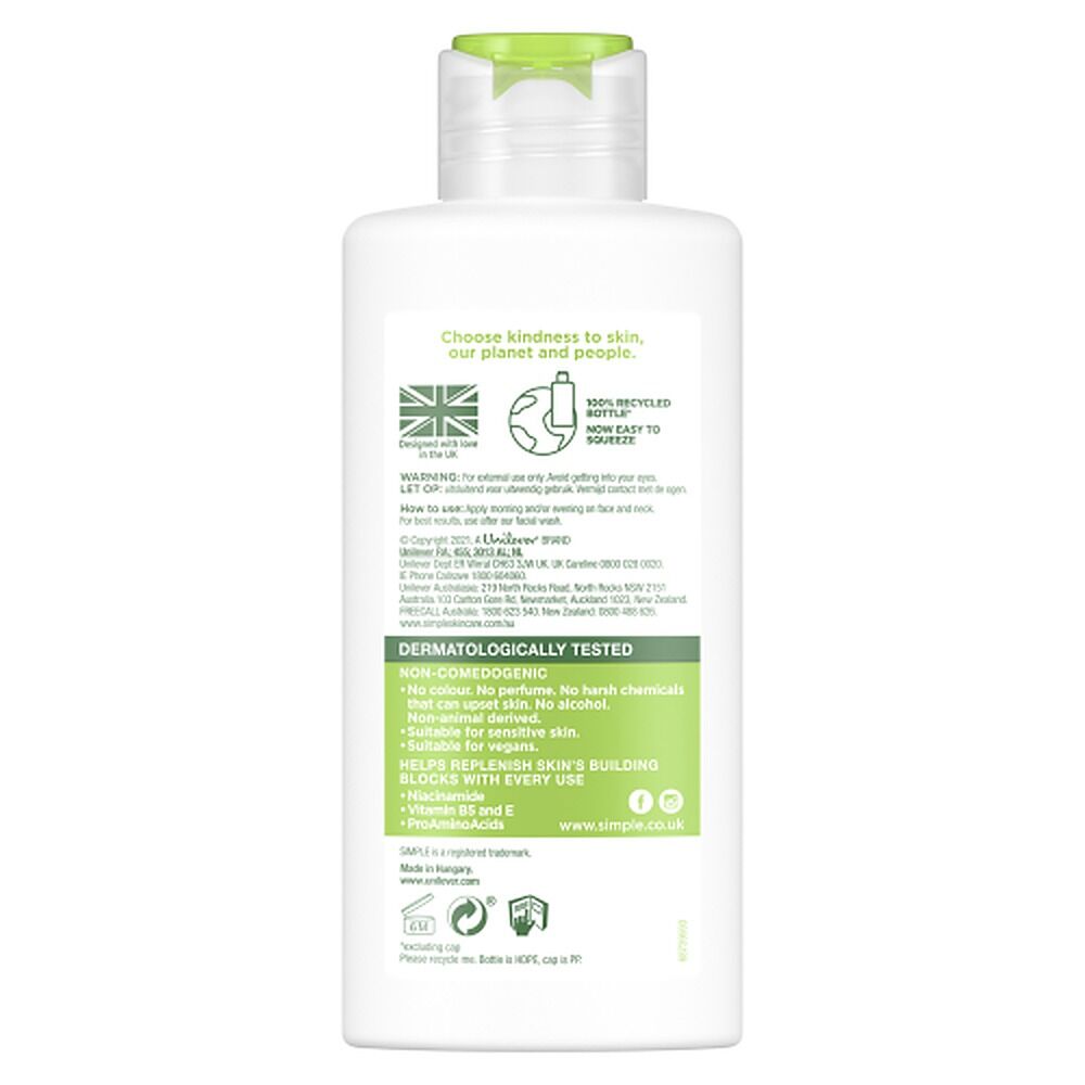 Simple Replenishing Rich Moisturiser 125mL