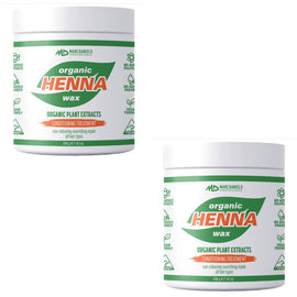 Marc Daniels Ultra Organics Clear Henna Wax Treatment 2 x 400g
