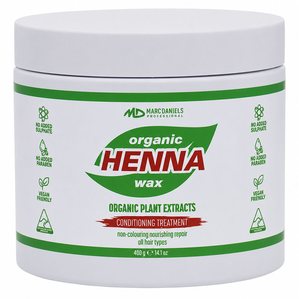 Marc Daniels Ultra Organics Clear Henna Wax Treatment 400g x24 Bundle
