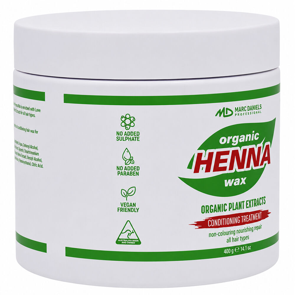 Marc Daniels Ultra Organics Clear Henna Wax Treatment 400g x24 Bundle