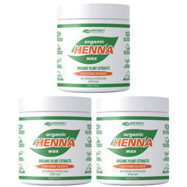 Marc Daniels Ultra Organics Clear Henna Wax Treatment 3 x 400g