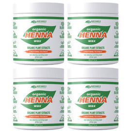 Marc Daniels Ultra Organics Clear Henna Wax Treatment Pack 4 x 400g