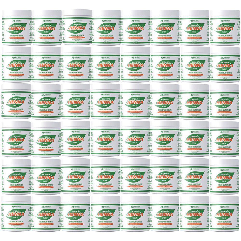 Marc Daniels Ultra Organics Clear Henna Wax Treatment 400g Pack of 48