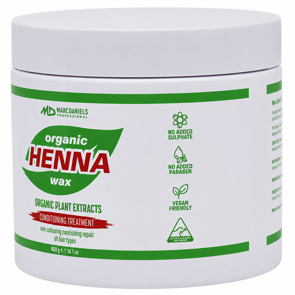 Marc Daniels Ultra Organics Clear Henna Wax Treatment 5 x 400g
