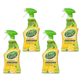 Pine O Cleen Multi Purpose Disinfectant Spray Lemon & Lime 750mL x 6 Bundle of 4