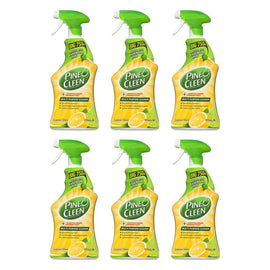 Pine O Cleen Multi Purpose Disinfectant Spray Lemon & Lime 750mL x 6 Bundle of 6