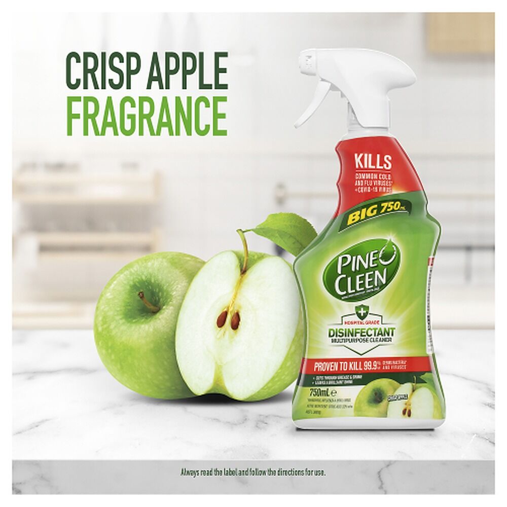 Pine O Cleen Disinfectant Spray Crisp Apple 750mL