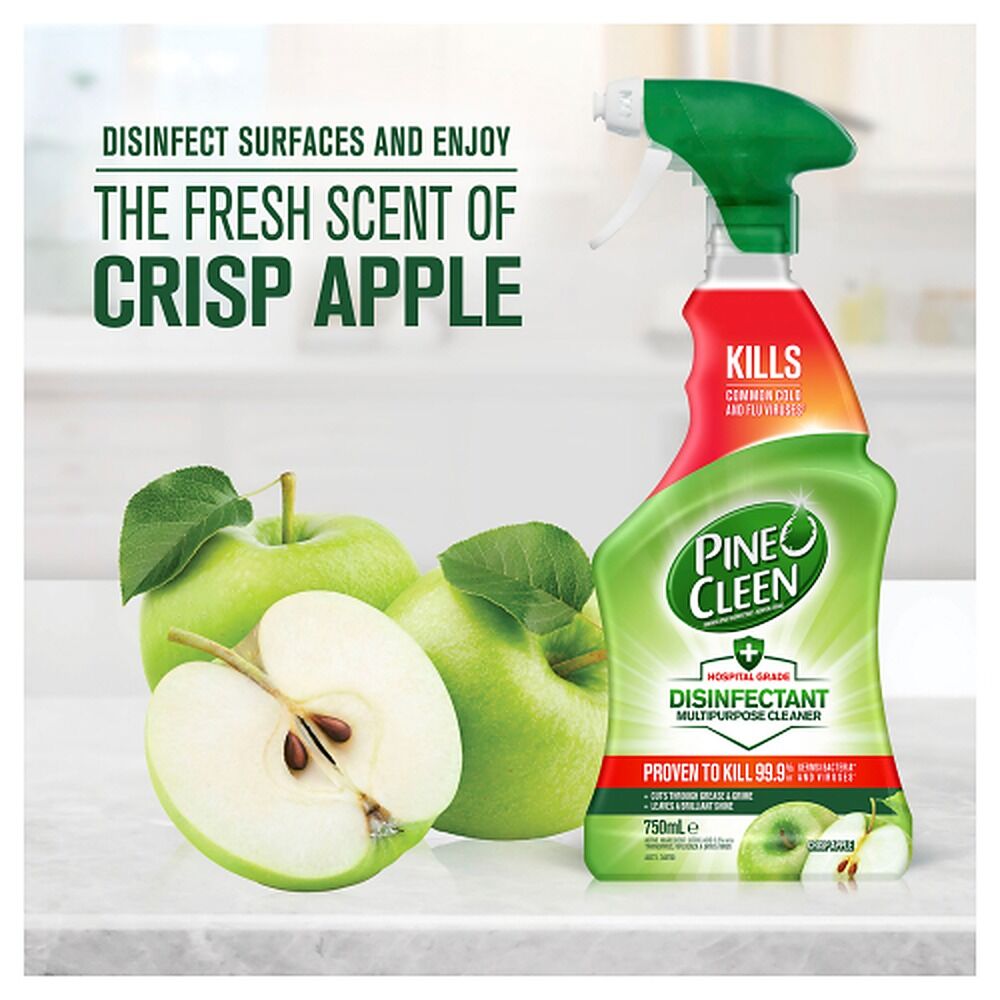 Pine O Cleen Disinfectant Spray Crisp Apple 750mL