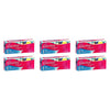 Carefree Regular Tampons 16 Pack x 12 Bundle of 6