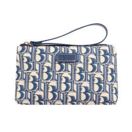 Henney Bear HB Blue Purse Toiletry Bag