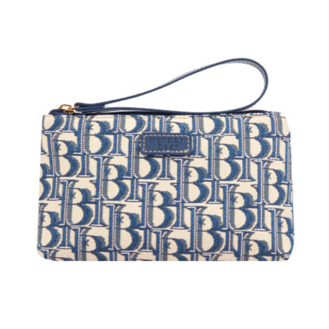 Henney Bear HB Blue Purse Toiletry Bag