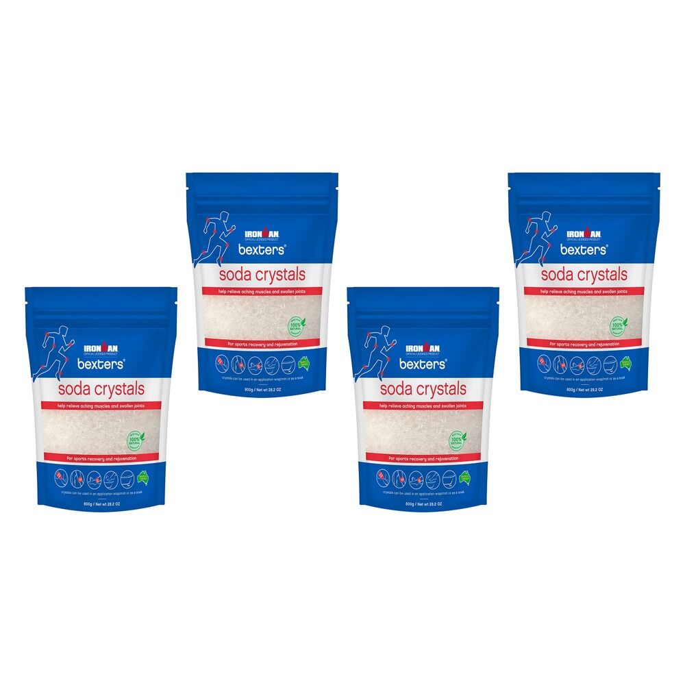 Bexters Soda Crystals, 800g Pack of 4