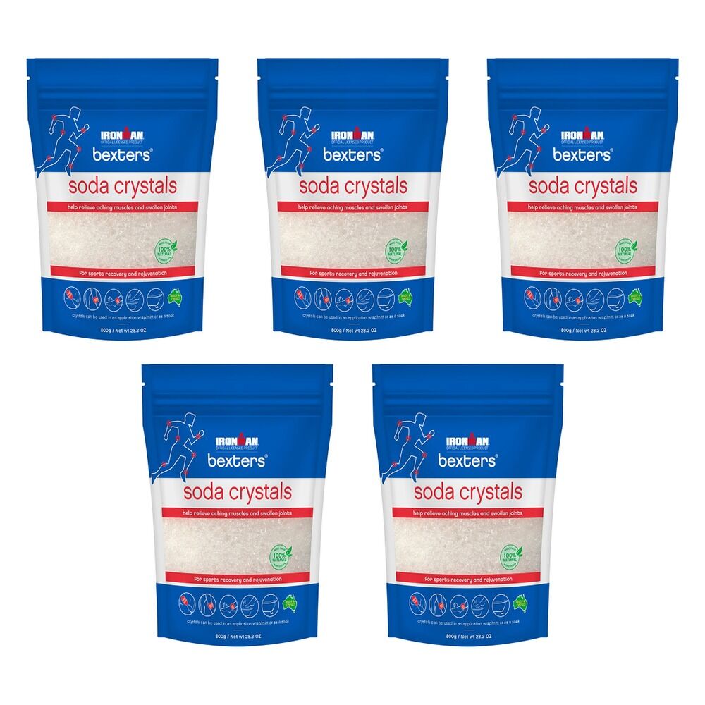 Bexters Soda Crystals, 800g Pack of 5