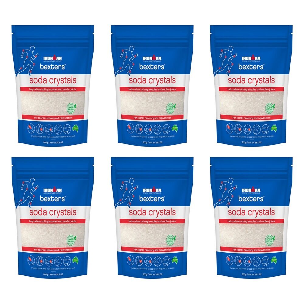 Bexters Soda Crystals, 800g Pack of 6