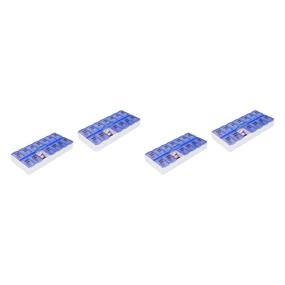 Making Life Easy Pill Reminder 7 Day AM/PM Pack of 4