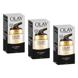 Olay Total Effects 7 in 1 Day Face Cream Normal 50g Pack of 3