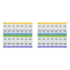 Making Life Easy Pill Plan 4-A-Day Weekly Push Button Pack of 2