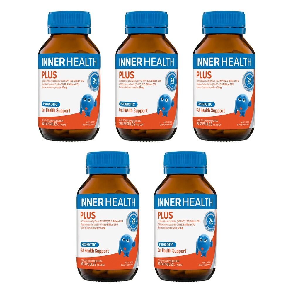 Inner Health Plus Probiotic 90 Capsules Pack of 5