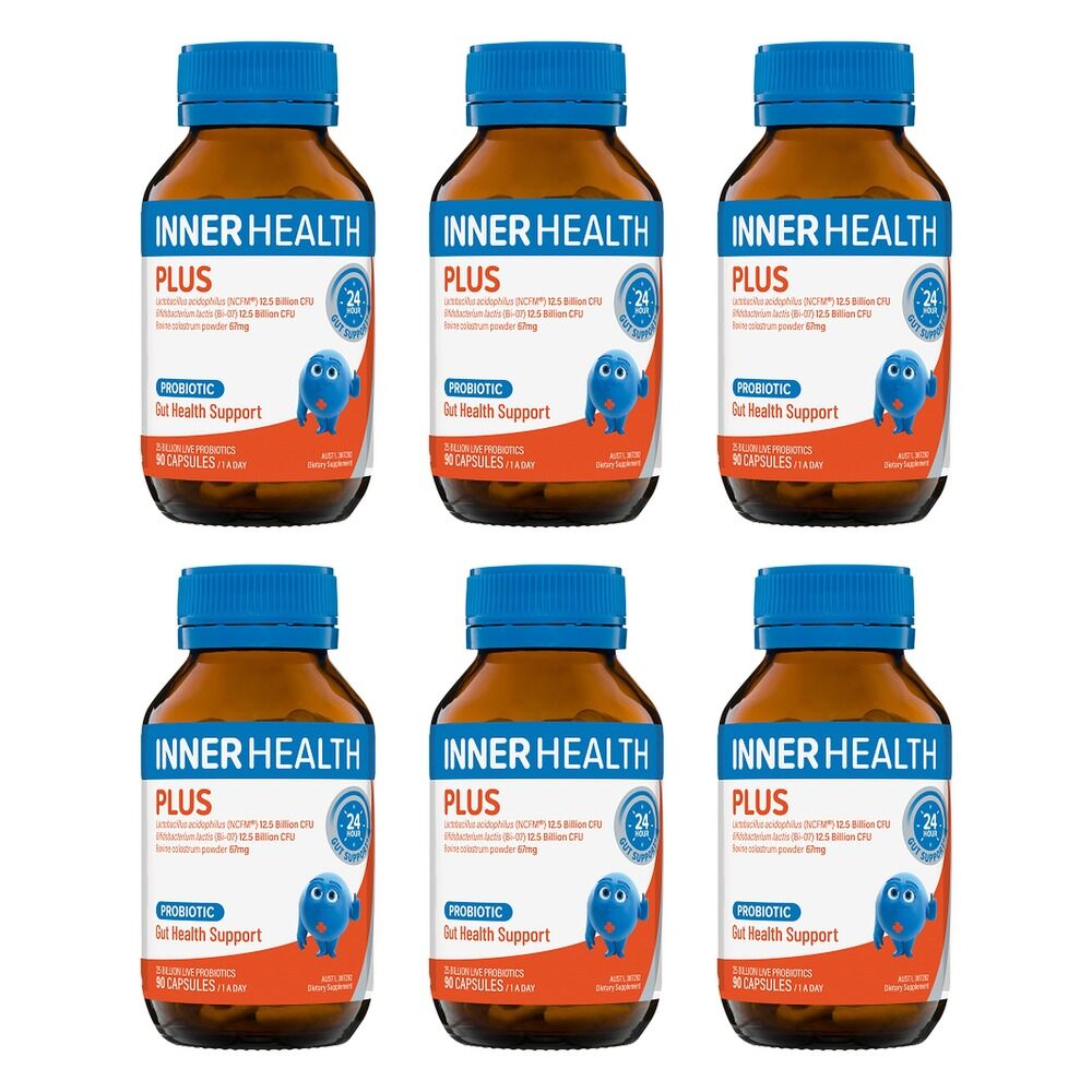 Inner Health Plus Probiotic 90 Capsules Pack of 6