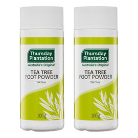 Thursday Plantation Tea Tree Foot Powder 100g Pack of 2