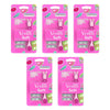 Gillette Simply Venus Razor Handle & 4 Blade Refills Pack of 5