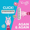 Gillette Simply Venus Razor Handle & 4 Blade Refills