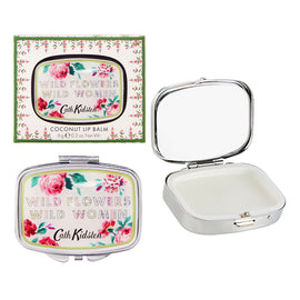 Cath Kidston Wild Flowers Compact Mirror & Lip Balm Coconut 6g Gift Set
