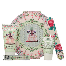 Cath Kidston Wild Flowers Manicure Gift Set Hand & Cuticle Cream Clipper File