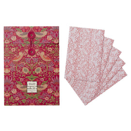 William Morris Scented Drawer Liners Patchouli & Red Berry Vegan 5 Pack