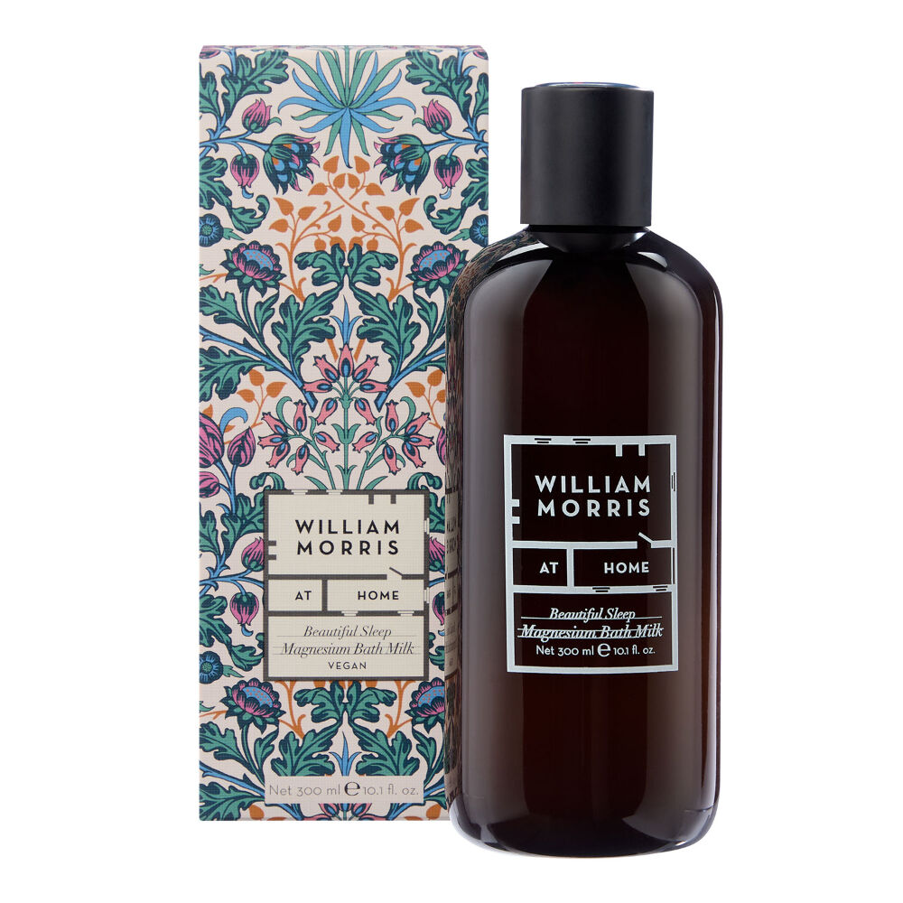 William Morris Vegan Magnesium Bath Milk 300ml Lavender Chamomile Gift