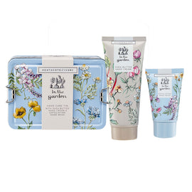 Heathcote & Ivory In The Garden Hand Care Gift Tin Cream & Wash Vegan