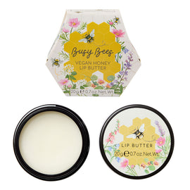 Heathcote & Ivory Busy Bees Vegan Honey Lip Butter 20g Gift Box