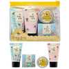 Heathcote & Ivory Busy Bee Vegan Honey Travel Gift Set Hand Cream Wash Soak Balm