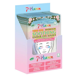 7th Heaven Soothing Under Eye Mask Counter Display of 12