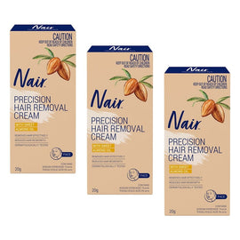 Nair Sensitive Precision Facial Hair Removal Cream 20g Pack of 3