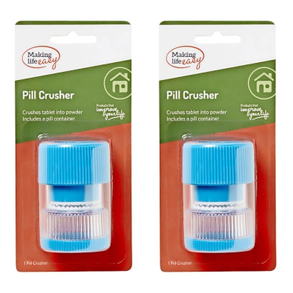Making Life Easy Pill Crusher Pack of 2