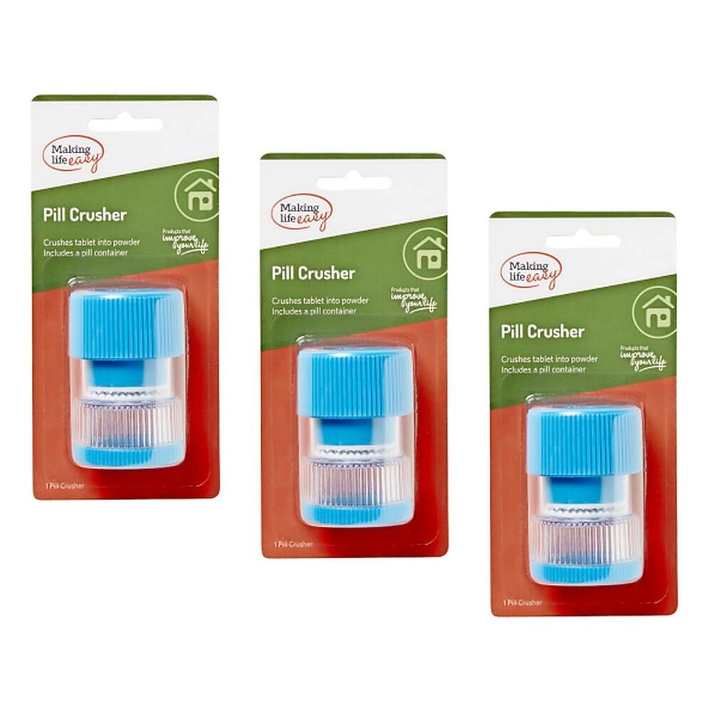 Making Life Easy Pill Crusher Pack of 3