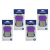 Licetec Metal Nit Comb 2 Pack Bundle of 4