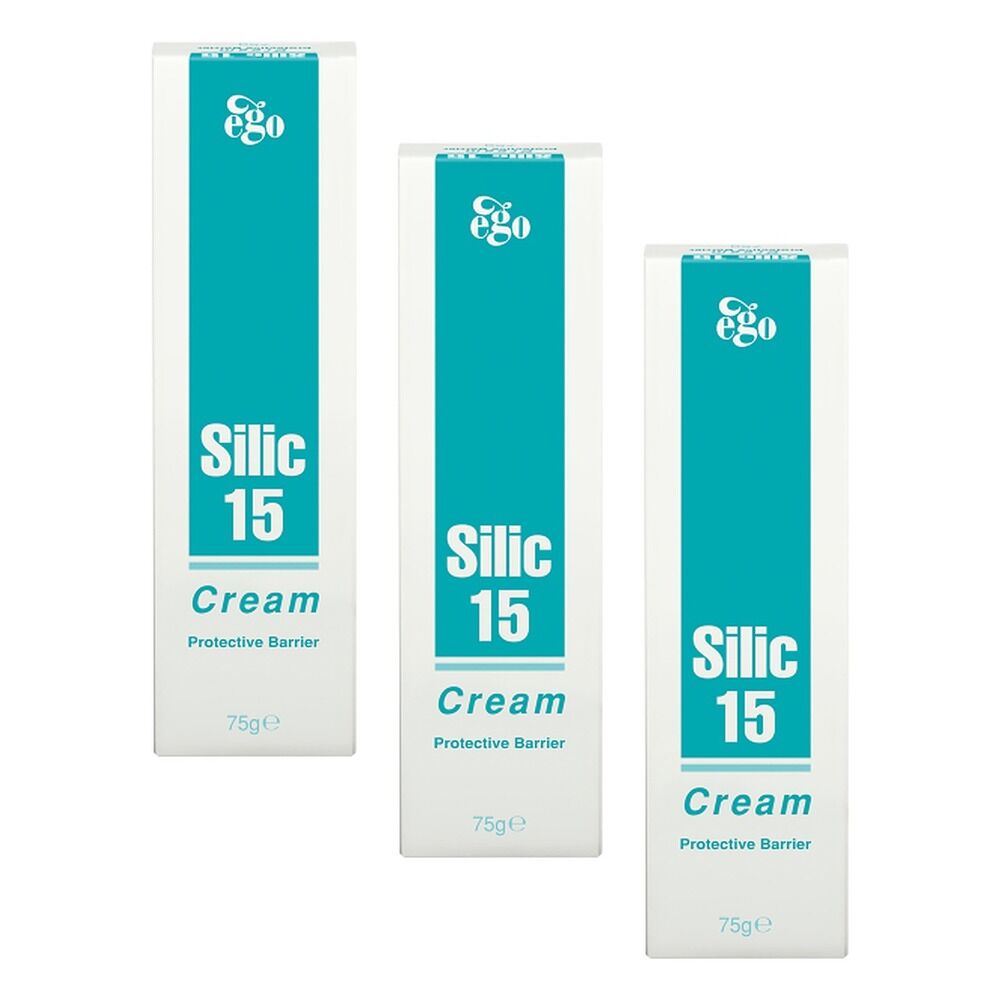Ego Silic 15 Cream 75g Pack of 3