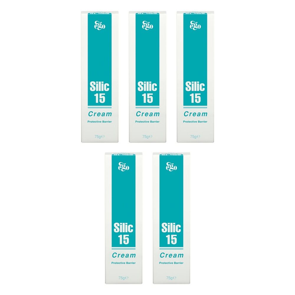 Ego Silic 15 Cream 75g Pack of 5