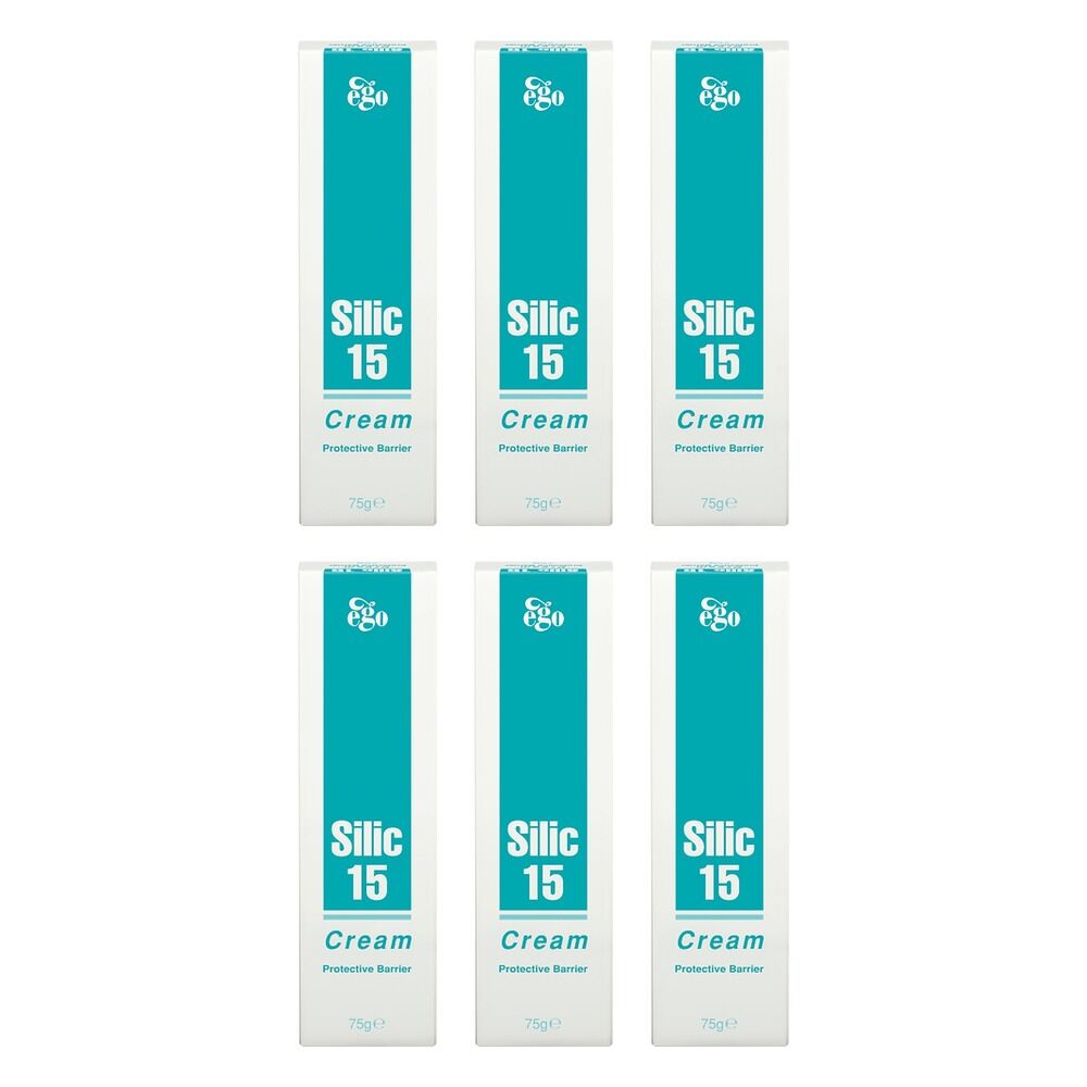 Ego Silic 15 Cream 75g Pack of 6