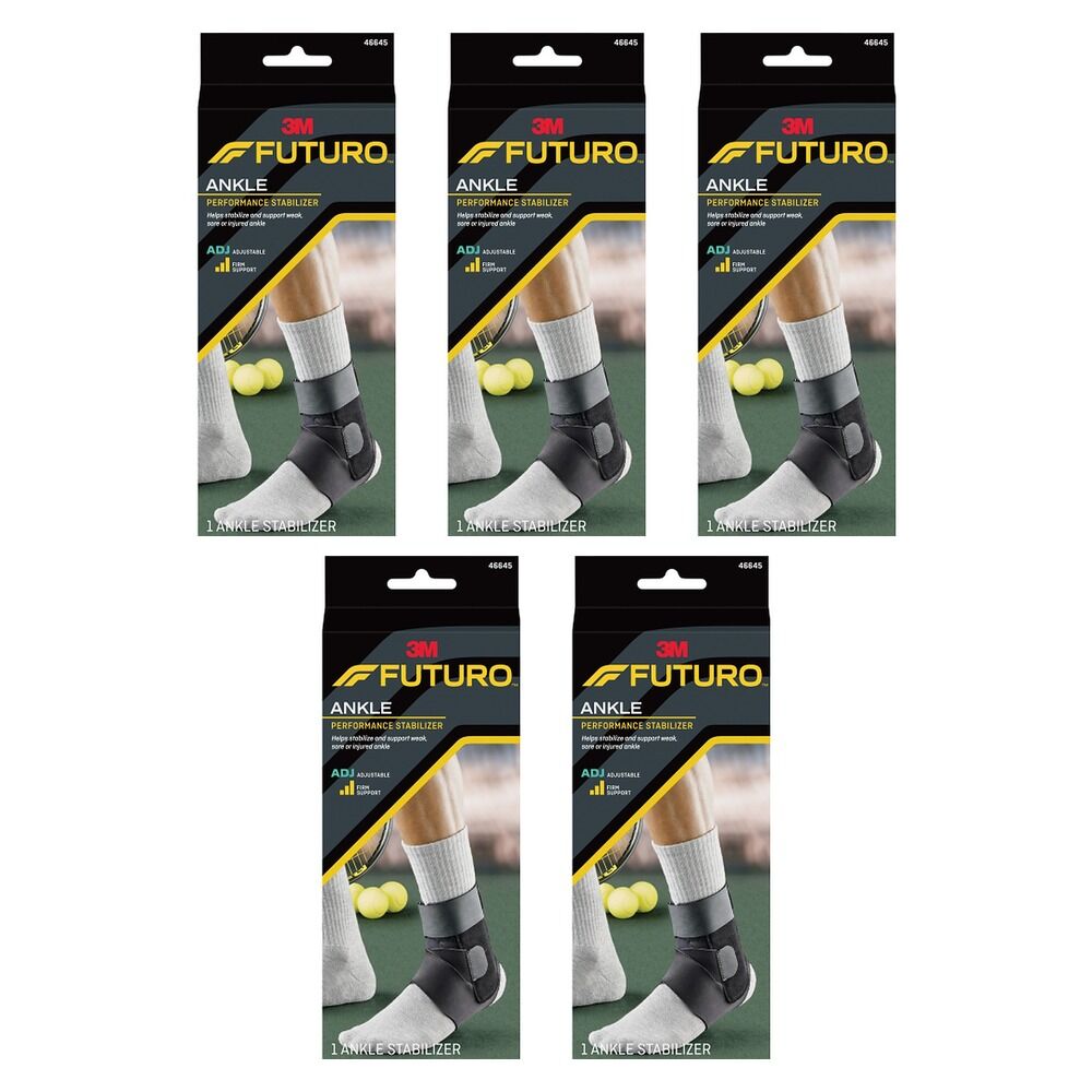 Futuro Ankle Performance Stabiliser Adjustable Pack of 5