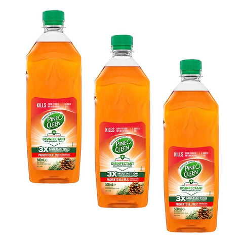 Pine O Cleen Antibacterial Liquid Disinfectant Pine 500mL Pack of 3