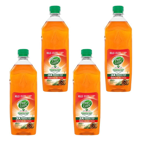 Pine O Cleen Antibacterial Liquid Disinfectant Pine 500mL Pack of 4