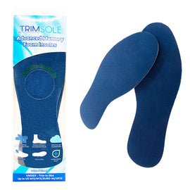 Trimsole Memory Foam Insoles Regular Unisex 1 Pair