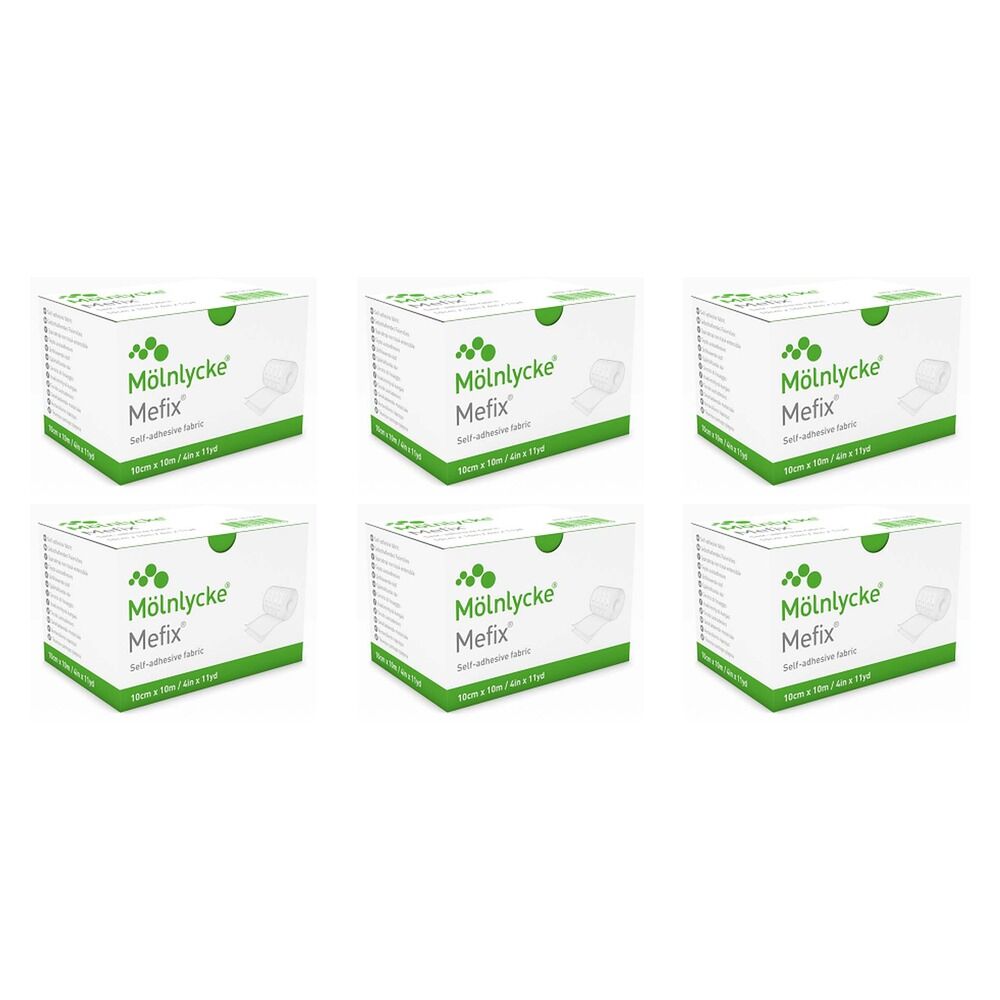 Mefix Fabric Dressing Tape 2.5cm x 10m Pack of 6