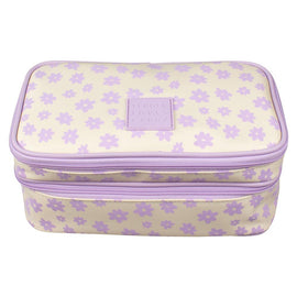 Tender Love + Carry Daisy Utility Case Lilac Cream 26 x 20 x 10 cm